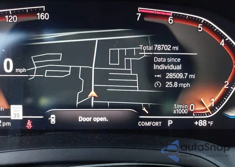 2021 BMW 330I xDrive z USA, uszkodzony, nr VIN 3MW5R7J05M8C07656